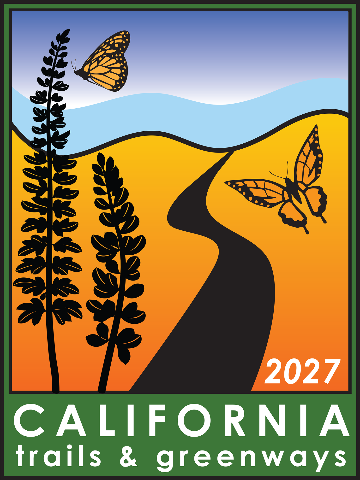 2027 California Trails & Greenways Logo