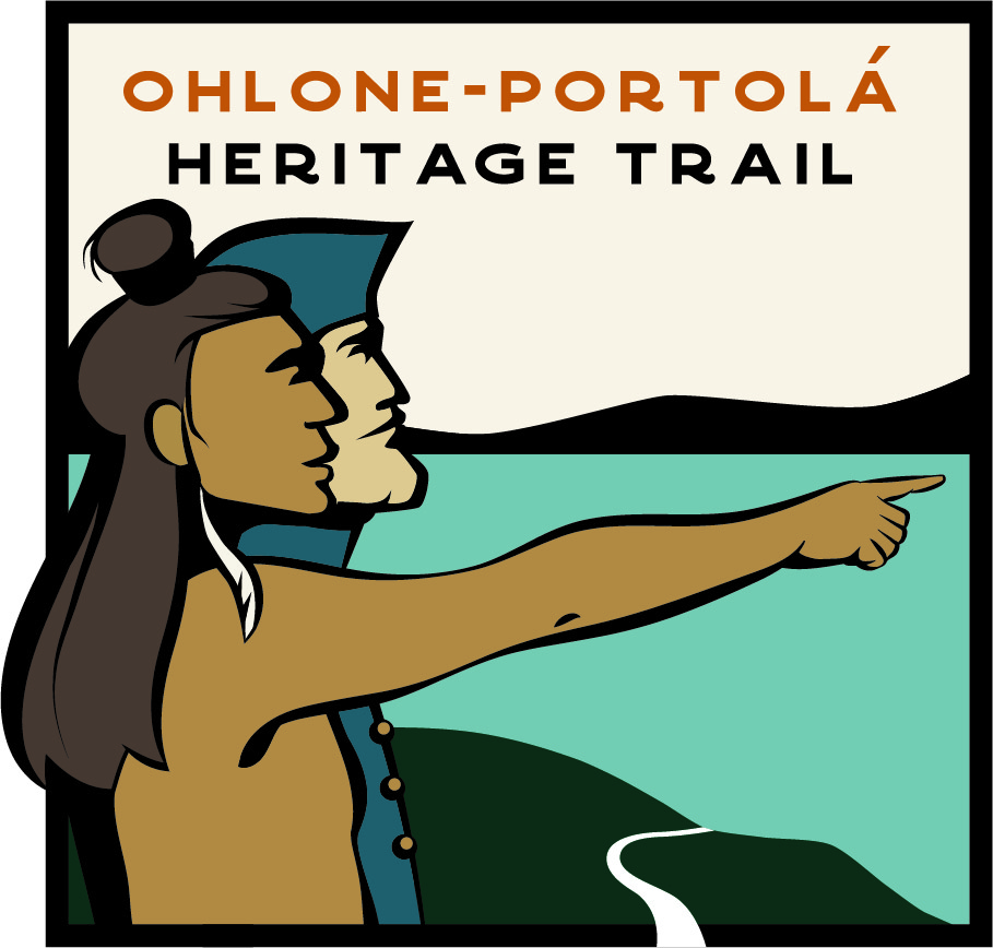 Logo of the Ohlone-Portola Heritage Trail