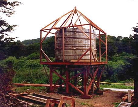 Image of tank support system