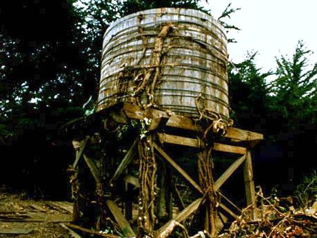 Image of remnants of support system