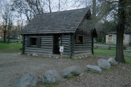 Coloma Moron Cabin at the Marshall Gold Discovery SHP