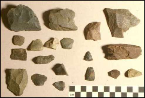 Examples of Flaked and Ground Stone