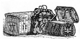 Stagecoach trunks and valises
