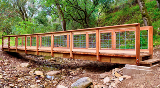 The new bridge at Hollister Hills SVRA The new bridge at Hollister Hills SVRA