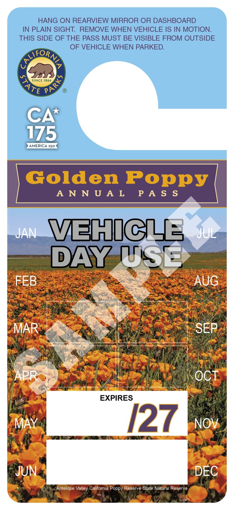 A Golden Poppy Pass A Golden Poppy Pass