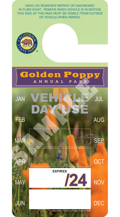 A Golden Poppy Pass