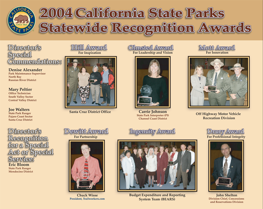 2003 Awards (click to enlarge)