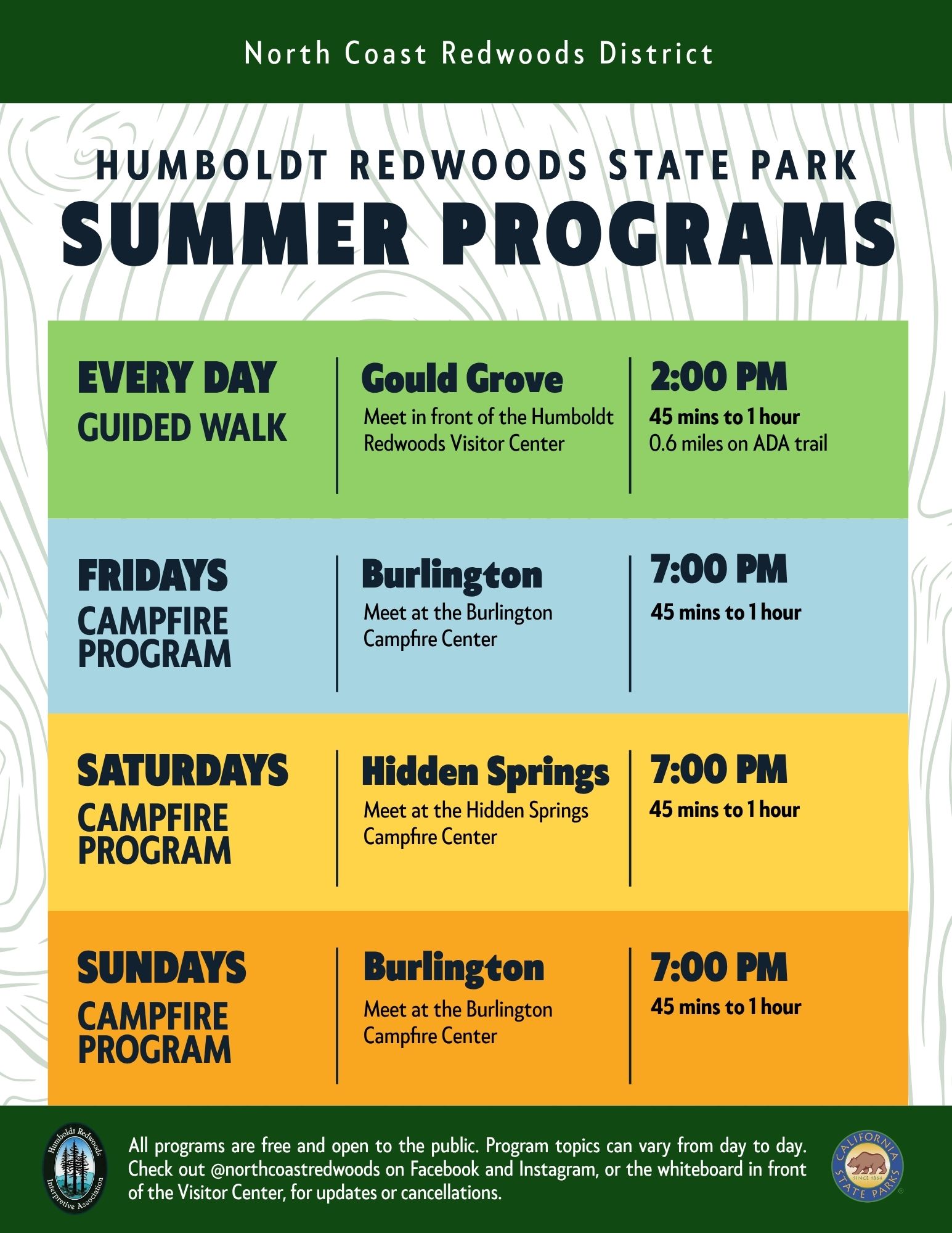 Summer Programs Flyer