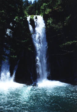 Great Picture Showing Burney Falls Great Picture Showing Burney Falls