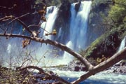 A more distant photo of Burney Falls A more distant photo of Burney Falls