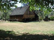 Shasta SHP - Pioneer Barn area at the park.