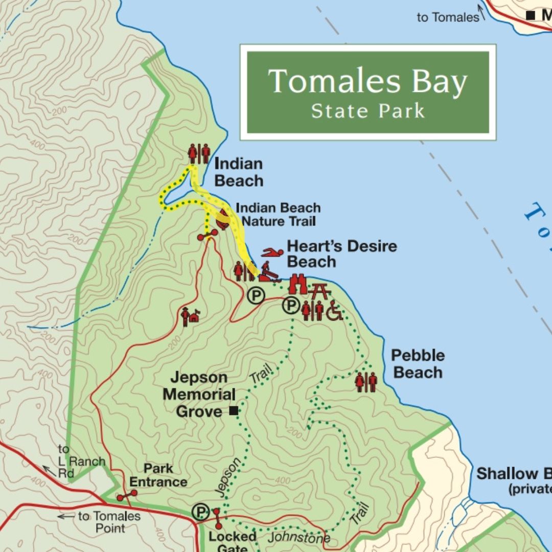 Indian Beach Nature Loop Route