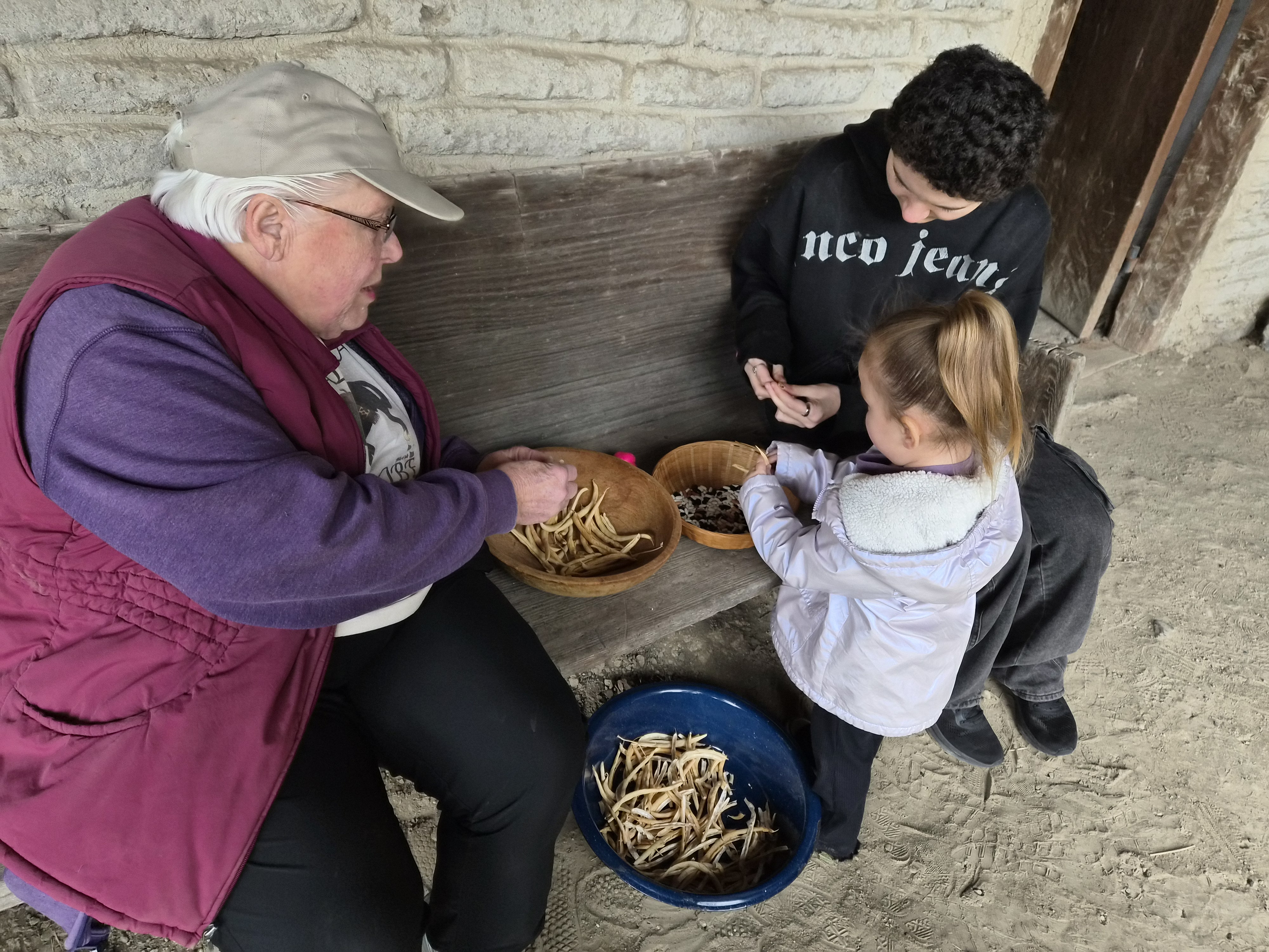A Docent hosting a Junior Ranger Activity