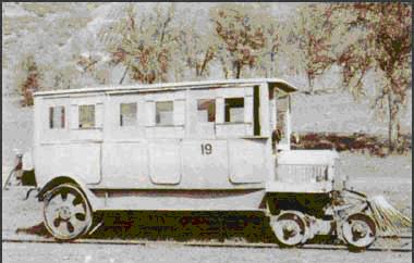 Hetch Hetchy No. 19 Railcar