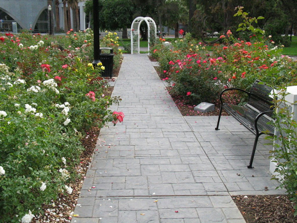 Capitol park rose garden. Thumbnail: Capitol park rose garden.