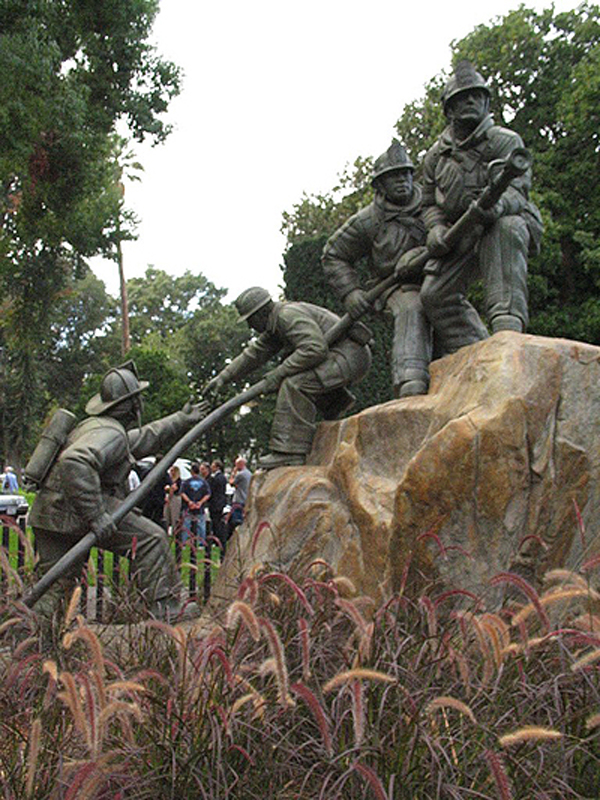 California Firefighters Memorial. Thumbnail: California Firefighters Memorial.