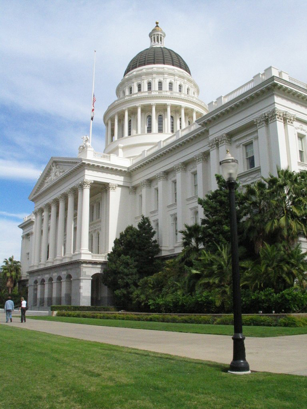 California State Capitol Building. Thumbnail: California State Capitol Building.