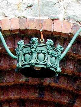 Light fixture over main entrance Thumbnail: Light fixture over main entrance