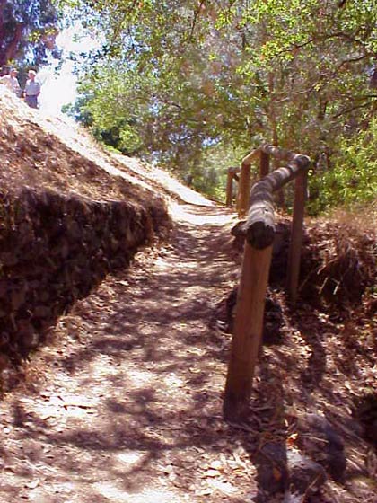 Trail from Powerhouse to picnic area and river Trail from Powerhouse to picnic area and river