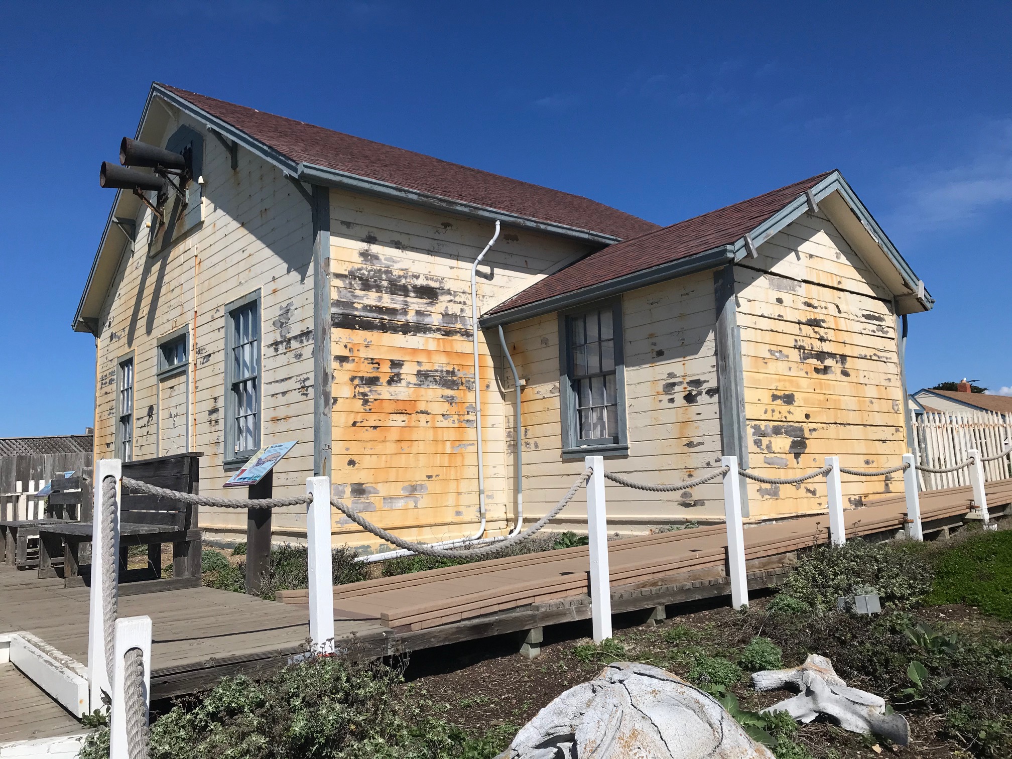 Fog Signal Building Before Renovation