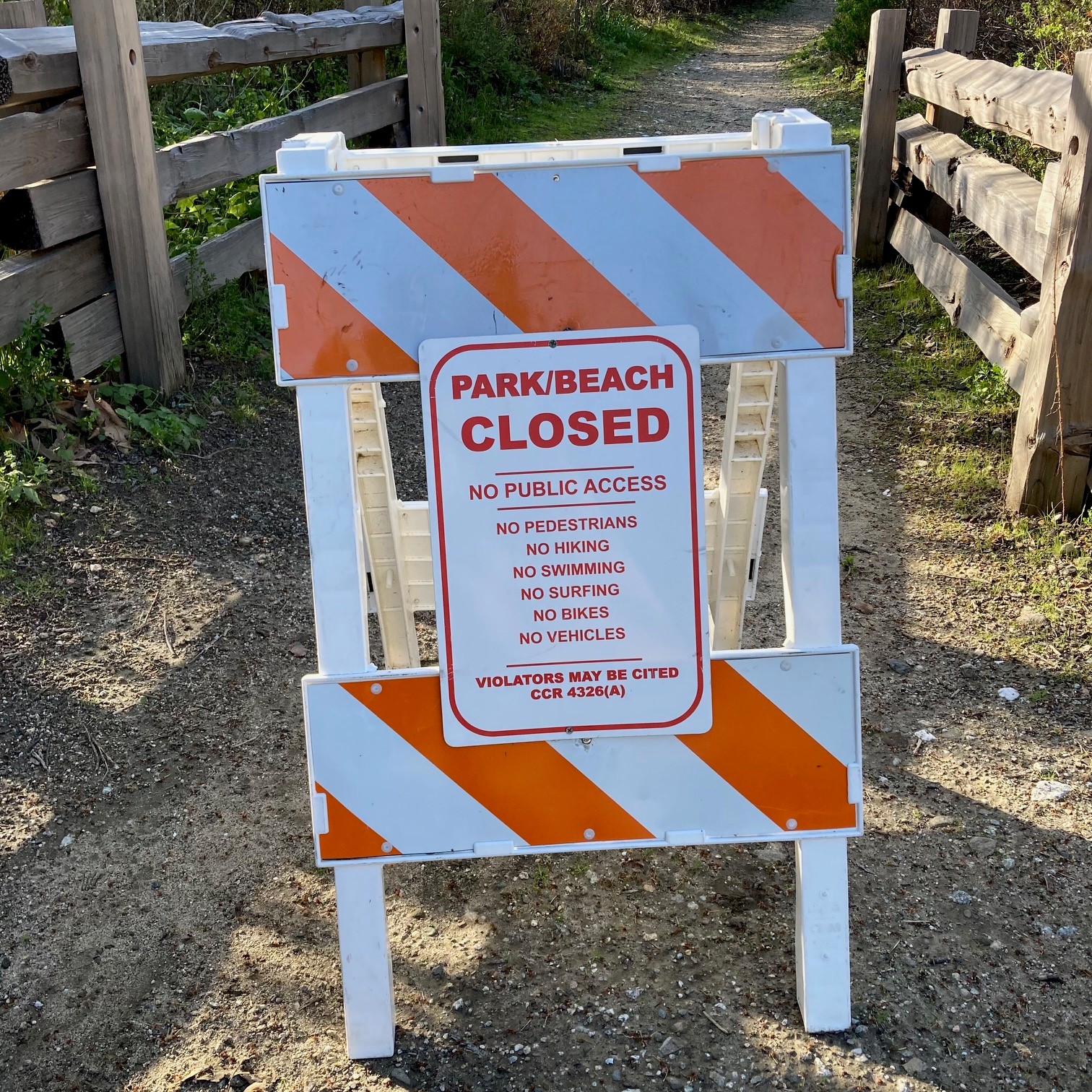 Park.Beach.Closed