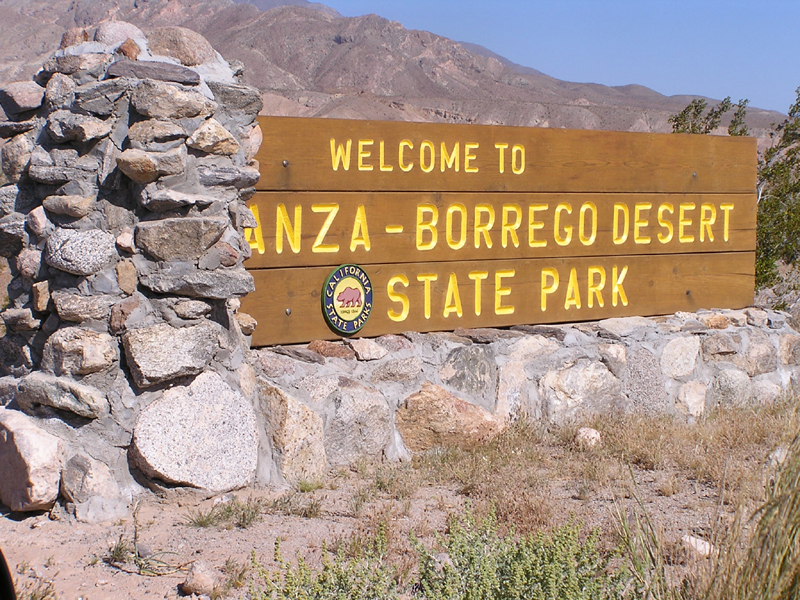 Image: Anza-Borrego Desert State Park Thumbnail: Image: Anza-Borrego Desert State Park