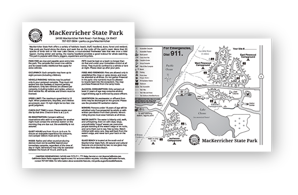 Campground map