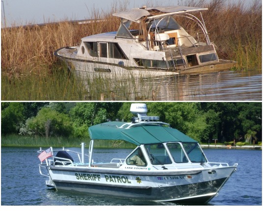 Boats in water