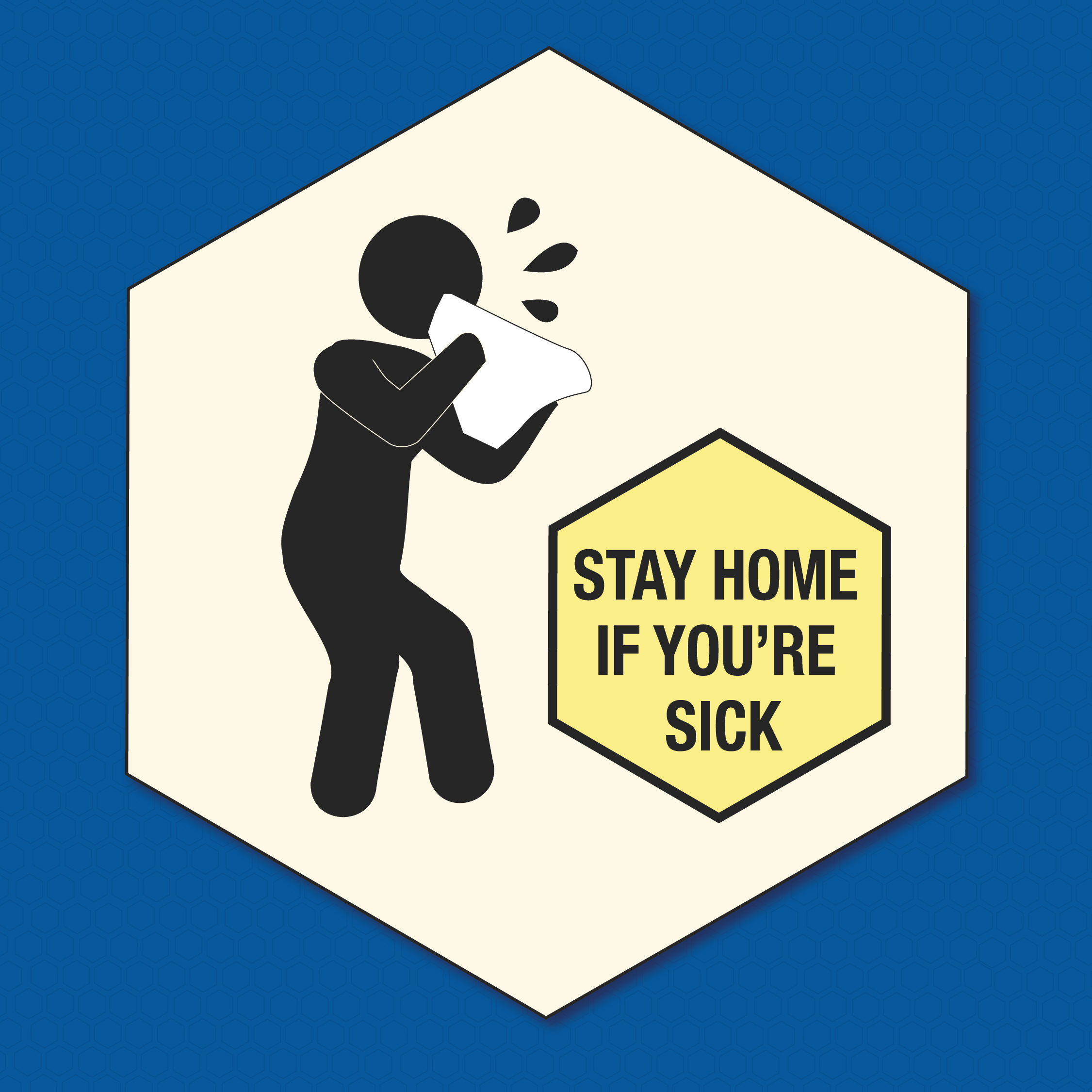 Stay if sick graphic