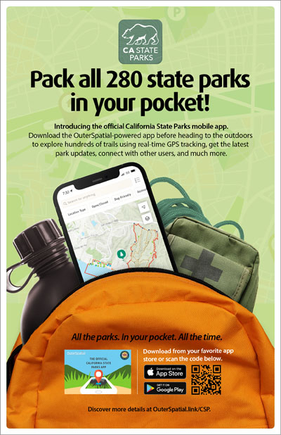 Official California State Park App banner