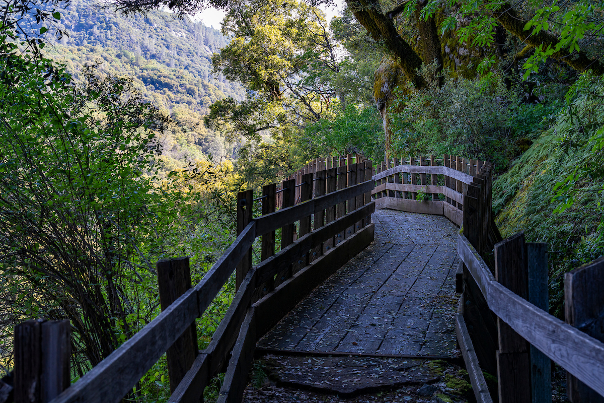 Independence Trail at South Yuba River State Park. Photo from California State Parks.