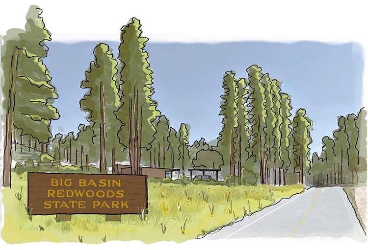 The proposed Saddle Mountain welcome center will provide an entry to the park, welcome center and shuttle parking to access the park on weekends.