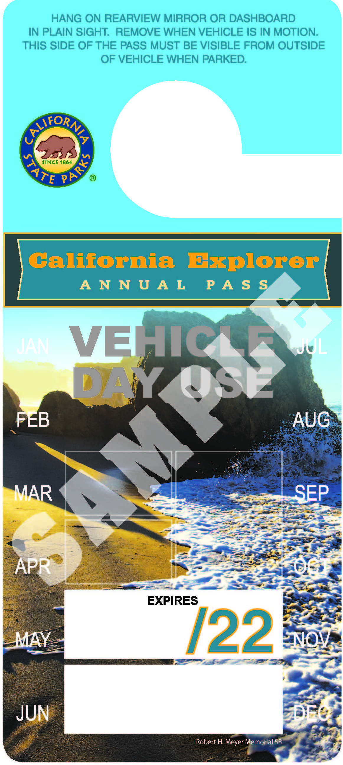 Annual & Special Pass Descriptions