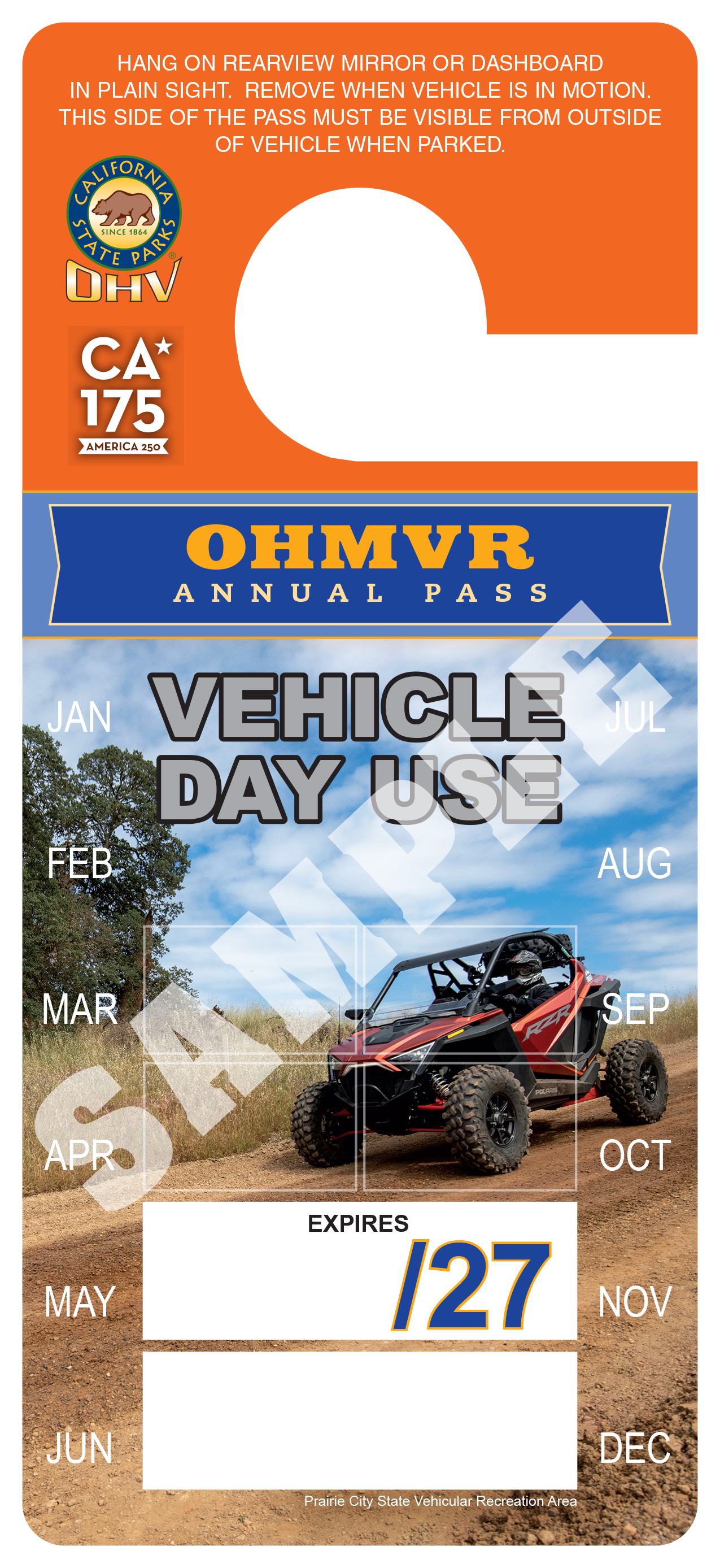 Sample OHV Pass