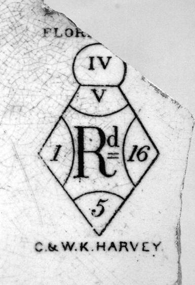 Image of Harvey pottery mark