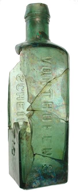  Udolpho Wolfe's Schnapps Bottle