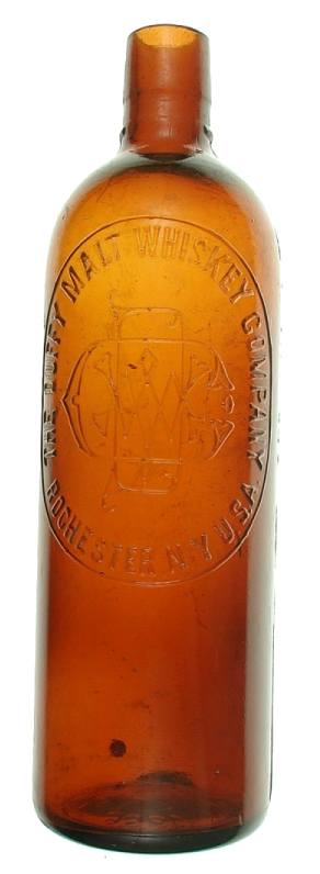 Duffy's Malt Whiskey bottle recovered from Old Sacramento