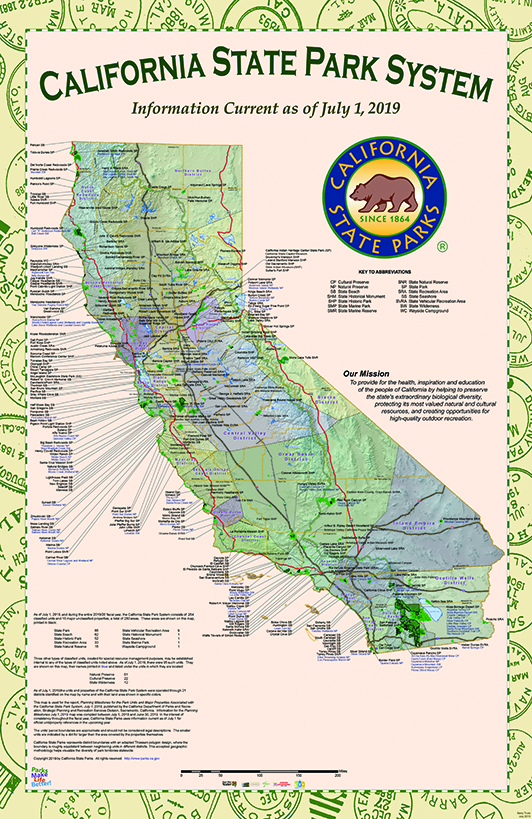 national parks in northern california map California State Parks Gis Data Maps national parks in northern california map