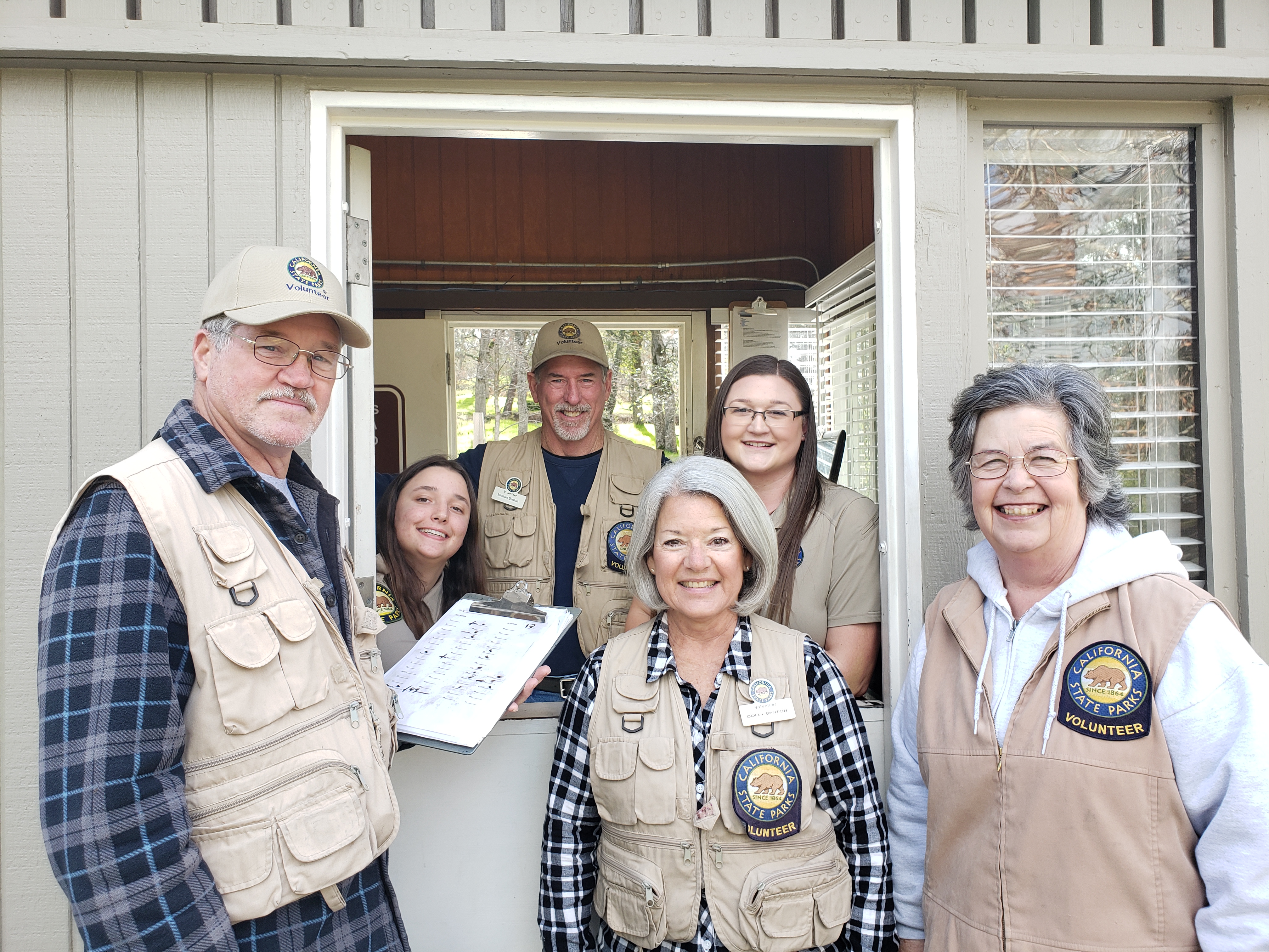 Volunteers in Parks